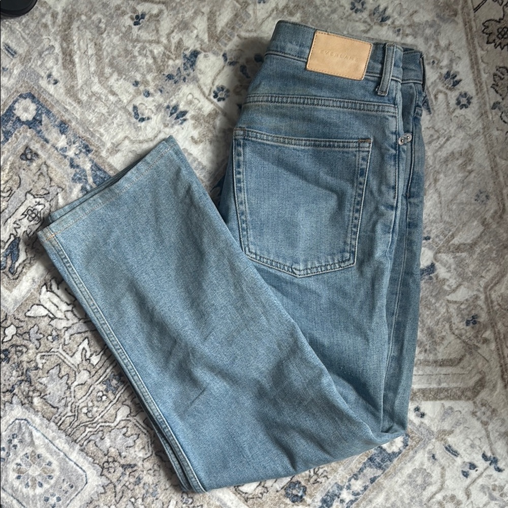 Everlane the way high jean organic cotton